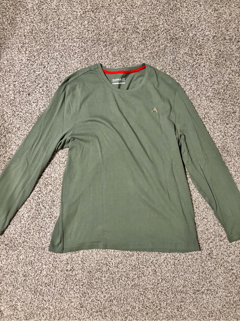 Aventura Men’s Long-Sleeve Crewneck Shirt - Olive